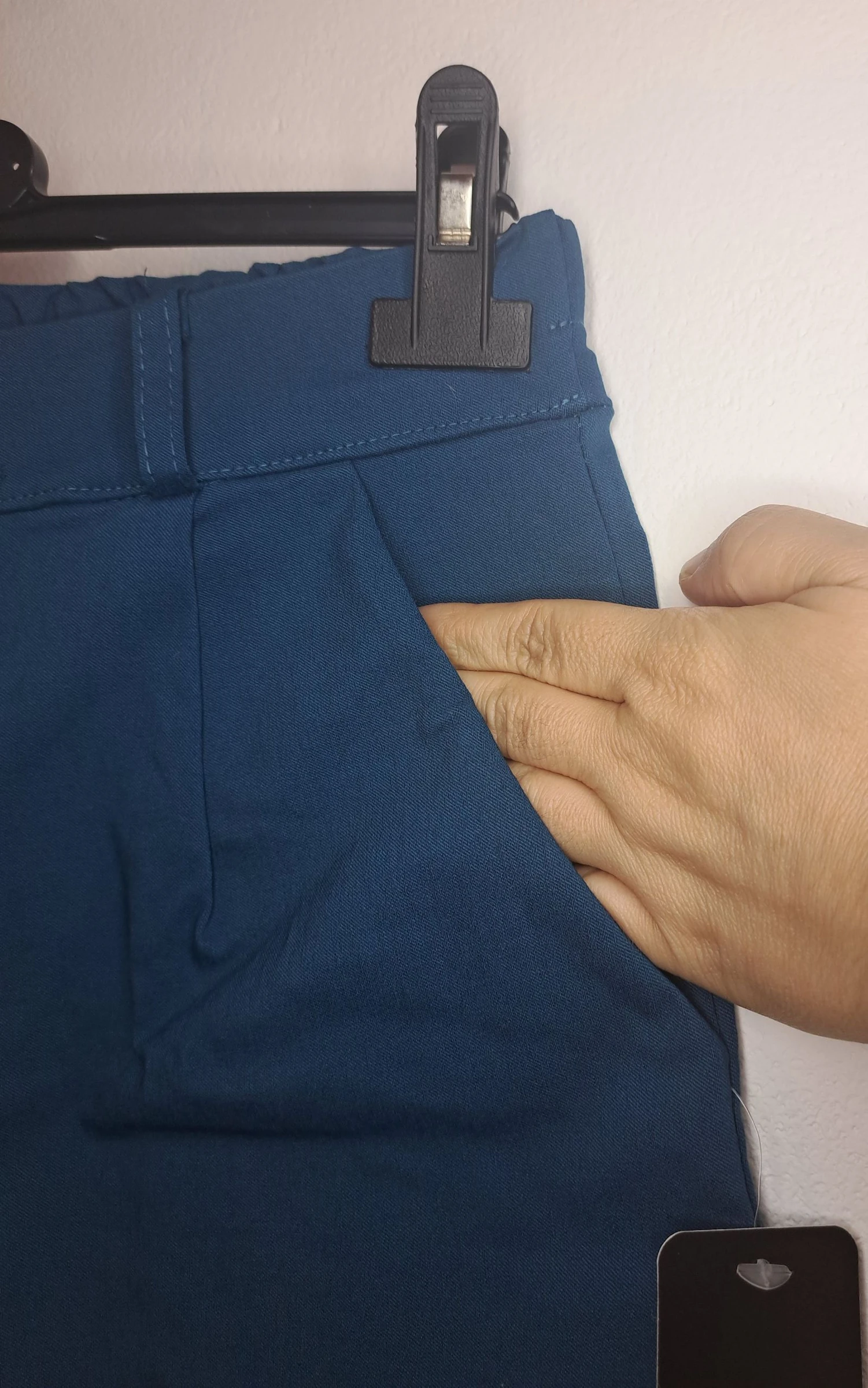 Viral "Magic" Shorts • "Petroleum" Blue • Elastic Waist • Fits EU 36 to 44 – photo 3